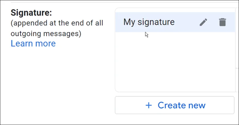 Cara Menukar Tandatangan dalam Gmail