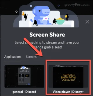 Cara Menstrim Disney+ di Discord