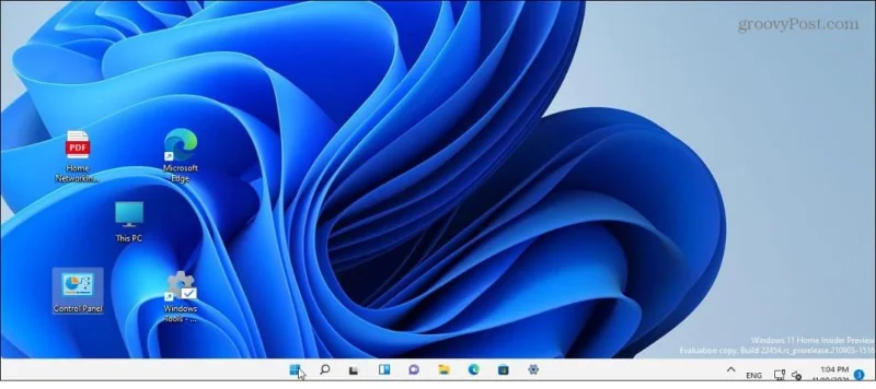 Kleinere Taskleiste in Windows 11