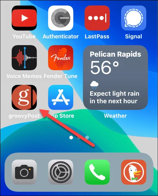 Cara Menambah Tapak Web pada Skrin Utama pada iPhone