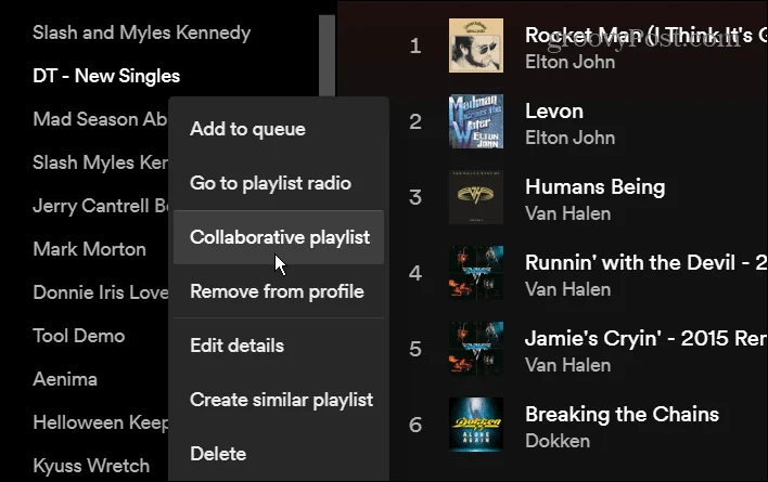 Come creare una playlist collaborativa su Spotify