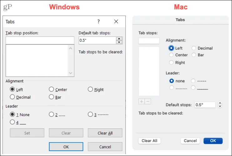 Cómo configurar tabulaciones en Microsoft Word