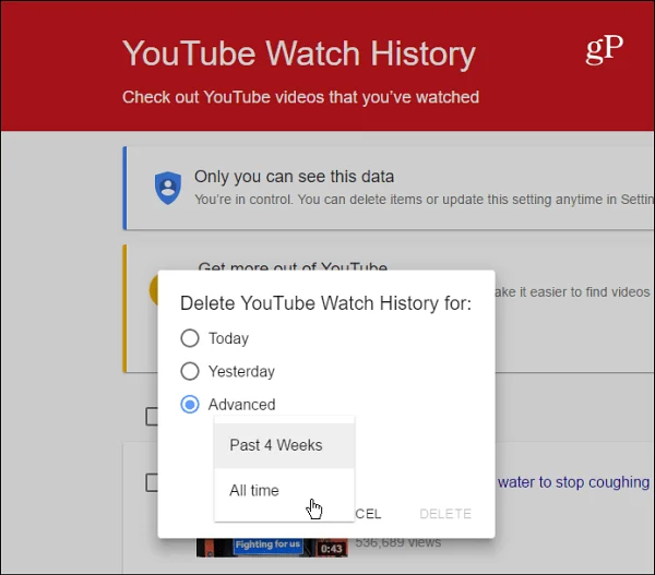 Cómo eliminar tu historial de actividad de Google Voice