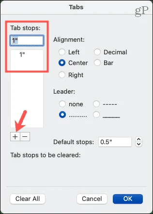 Cómo configurar tabulaciones en Microsoft Word