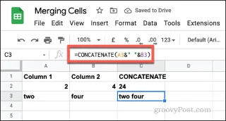 Cara Mencantum dan Menyahcantumkan Sel dalam Helaian Google