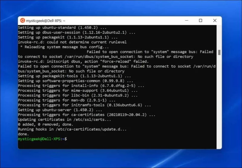 Cara Memasang Windows Subsystem untuk Linux dalam Windows 11