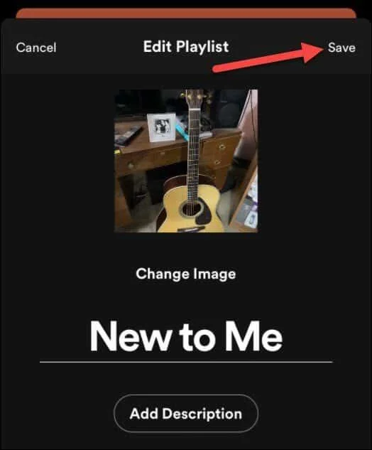 Come modificare l'immagine della playlist di Spotify