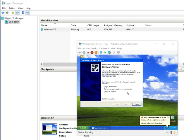Cara Menghijrahkan VirtualBox VM ke Windows 10 Hyper-V