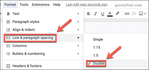 วิธีสร้างหน้าปกใน Google เอกสาร