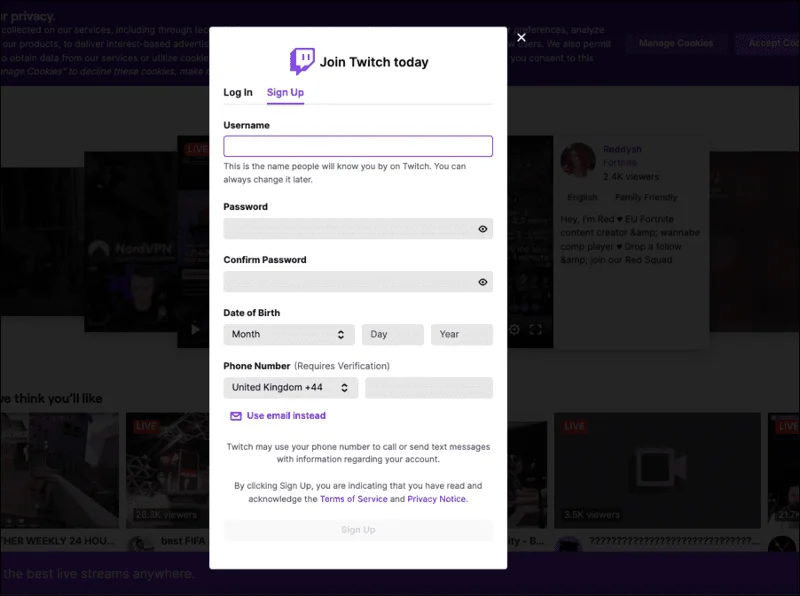 Cómo cambiar tu nombre de Twitch Cómo cambiar tu nombre de Twitch