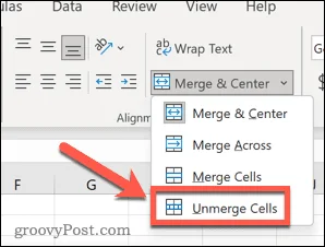 Cara Mencari Sel Bercantum dalam Excel (Dan Buangnya)