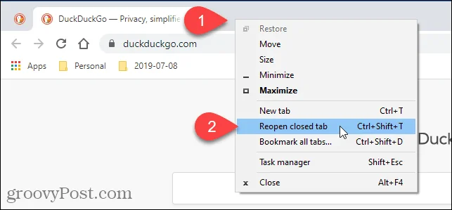 Cara Membuka Tab yang Ditutup Baru-baru ini dalam Chrome, Firefox, Edge dan Safari