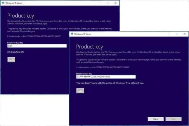 Hoe te repareren Windows 10 Product Key Activation werkt niet