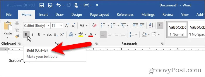 Cara Bekerja Dengan Petua Skrin dalam Microsoft Word