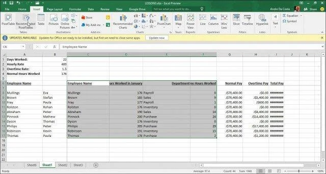 Comment créer un tableau croisé dynamique dans Microsoft Excel