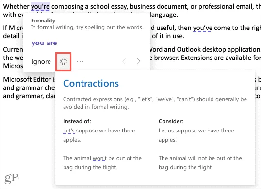 Cara Menulis Lebih Baik Dengan Editor Microsoft dalam Word