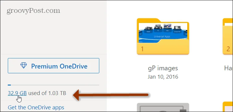 Cómo verificar la cantidad de espacio de almacenamiento que tiene en OneDrive