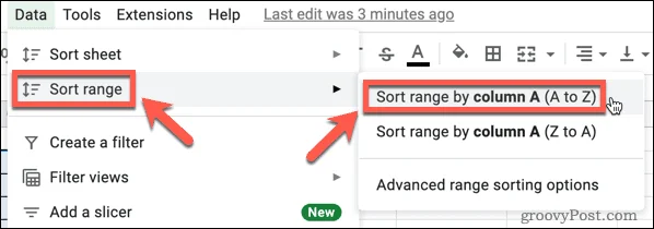 Cara Memadam Baris Kosong dalam Helaian Google