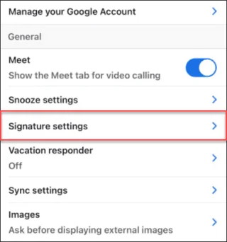 Cara Menukar Tandatangan dalam Gmail