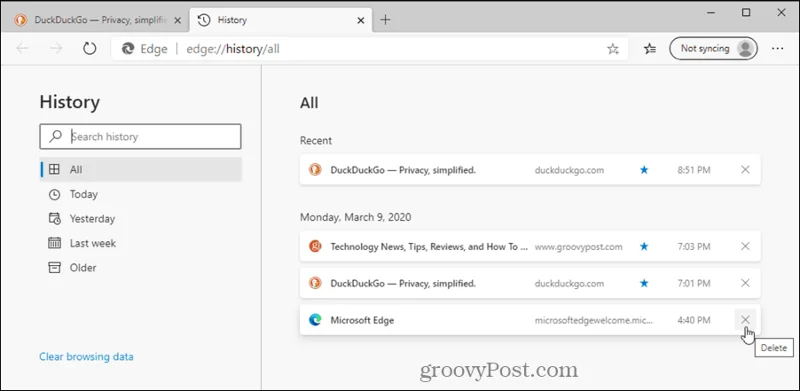 Cara Membuka Tab yang Ditutup Baru-baru ini dalam Chrome, Firefox, Edge dan Safari