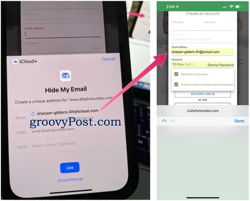 Cara Menggunakan Sembunyikan E-mel Saya dalam iCloud+