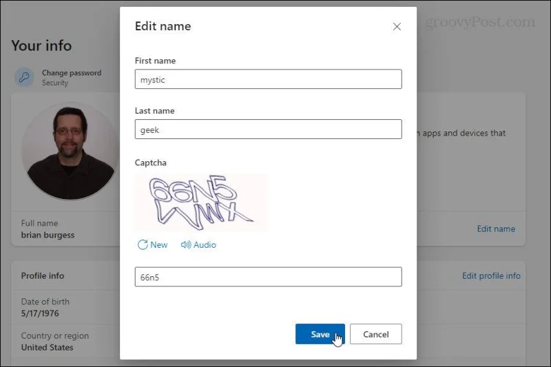 So ändern Sie Ihren Kontonamen unter Windows 11