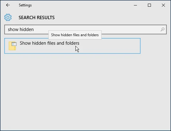 Cara Menunjukkan Fail dan Folder Tersembunyi dalam Windows 10