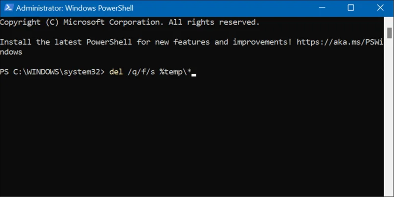 4 formas de eliminar archivos temporales en Windows 11