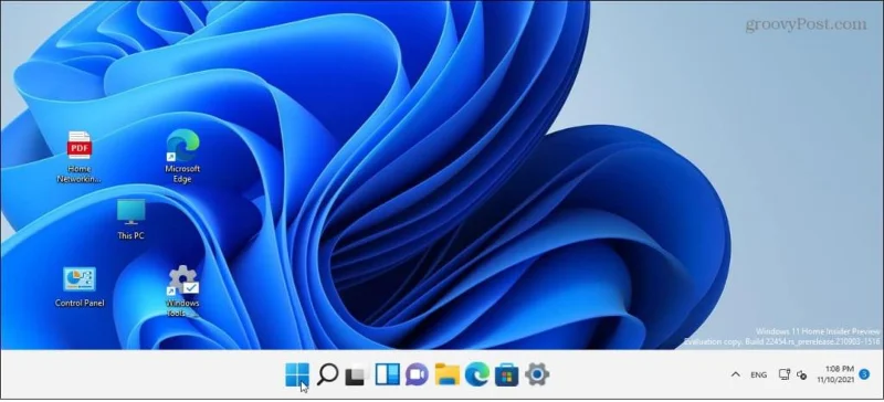 Größere Taskleiste in Windows 11