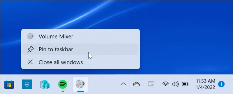 Cómo restaurar el mezclador de volumen clásico en Windows 11