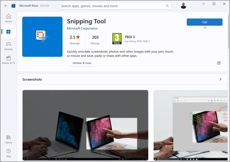 La herramienta de recorte de Windows no funciona: 5 correcciones