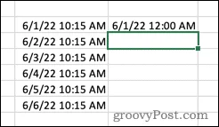Cara Mengalih Keluar Masa Dari Tarikh dalam Excel