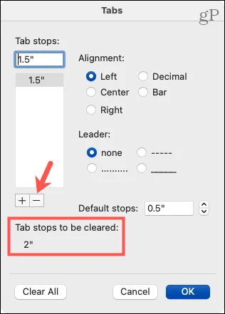Cómo configurar tabulaciones en Microsoft Word