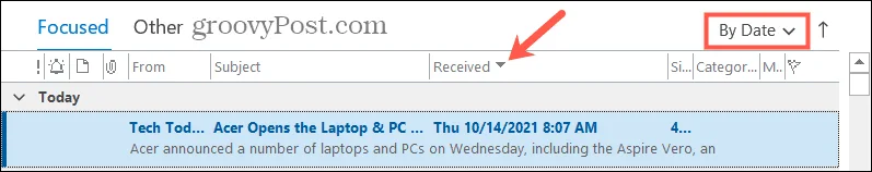 Cómo encontrar y eliminar correos electrónicos por fecha en Microsoft Outlook