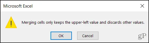 Cómo combinar y separar celdas en Microsoft Excel