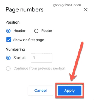 Cómo hacer una página de portada en Google Docs