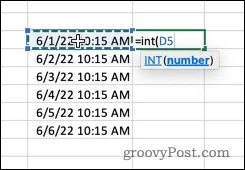 Cara Mengalih Keluar Masa Dari Tarikh dalam Excel