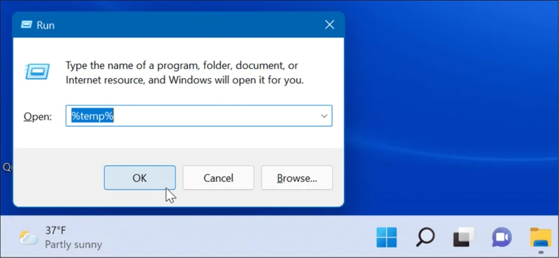 4 formas de eliminar archivos temporales en Windows 11