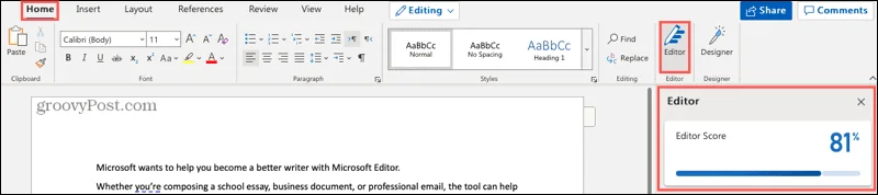 Cara Menulis Lebih Baik Dengan Editor Microsoft dalam Word