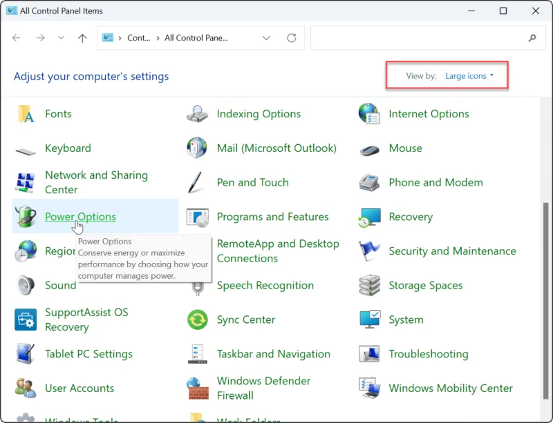 Cómo cerrar la computadora portátil y usar el monitor en Windows 11 y 10