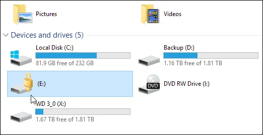 Cómo cifrar una unidad flash USB o una tarjeta SD con Windows 10