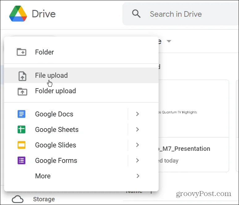Cómo convertir un PowerPoint a diapositivas de Google