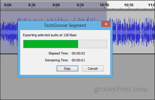 Cara Menggunting Segmen Audio Podcast atau MP3 Lain
