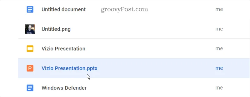 Cómo convertir un PowerPoint a diapositivas de Google