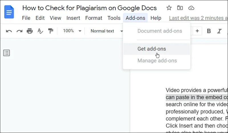 Cara Menyemak Plagiarisme dalam Dokumen Google