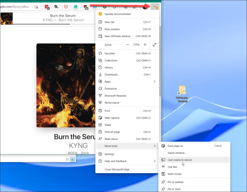 Cara Memainkan Muzik Apple pada Chromecast