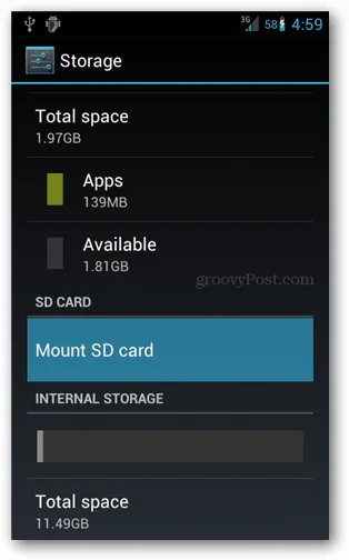 Cara Menyahlekapkan Kad SD Android Sebelum Mengalih keluarnya