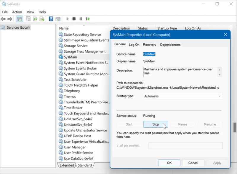 Cómo arreglar el uso del disco al 100 por ciento en Windows 11