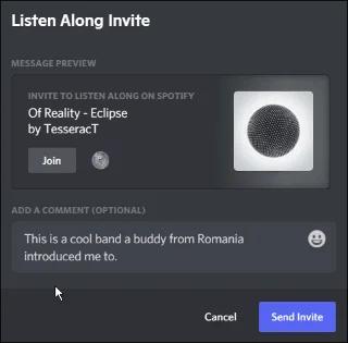 Come riprodurre Spotify su Discord