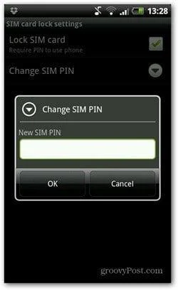 Android: Cómo deshabilitar o cambiar el código PIN de la tarjeta SIM